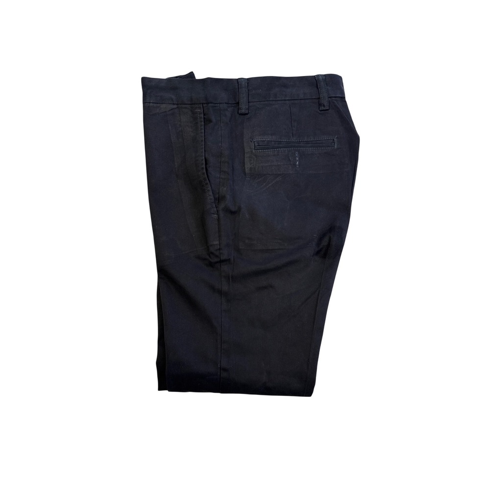 Old‎ Navy Skinny Chino Pants Black Stretch 31x30 Cotton Blend Trousers